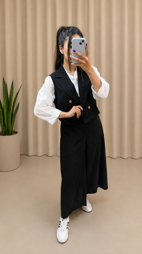 شلواردامنی زنانه با وست تابستانه